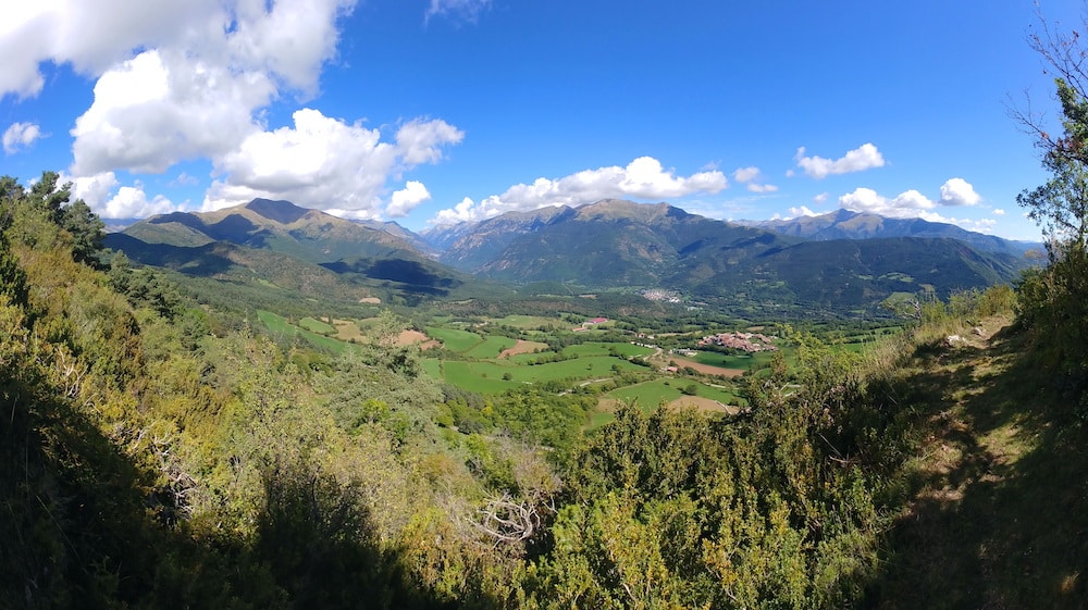 Hiking in the Spanish Pyrenees.